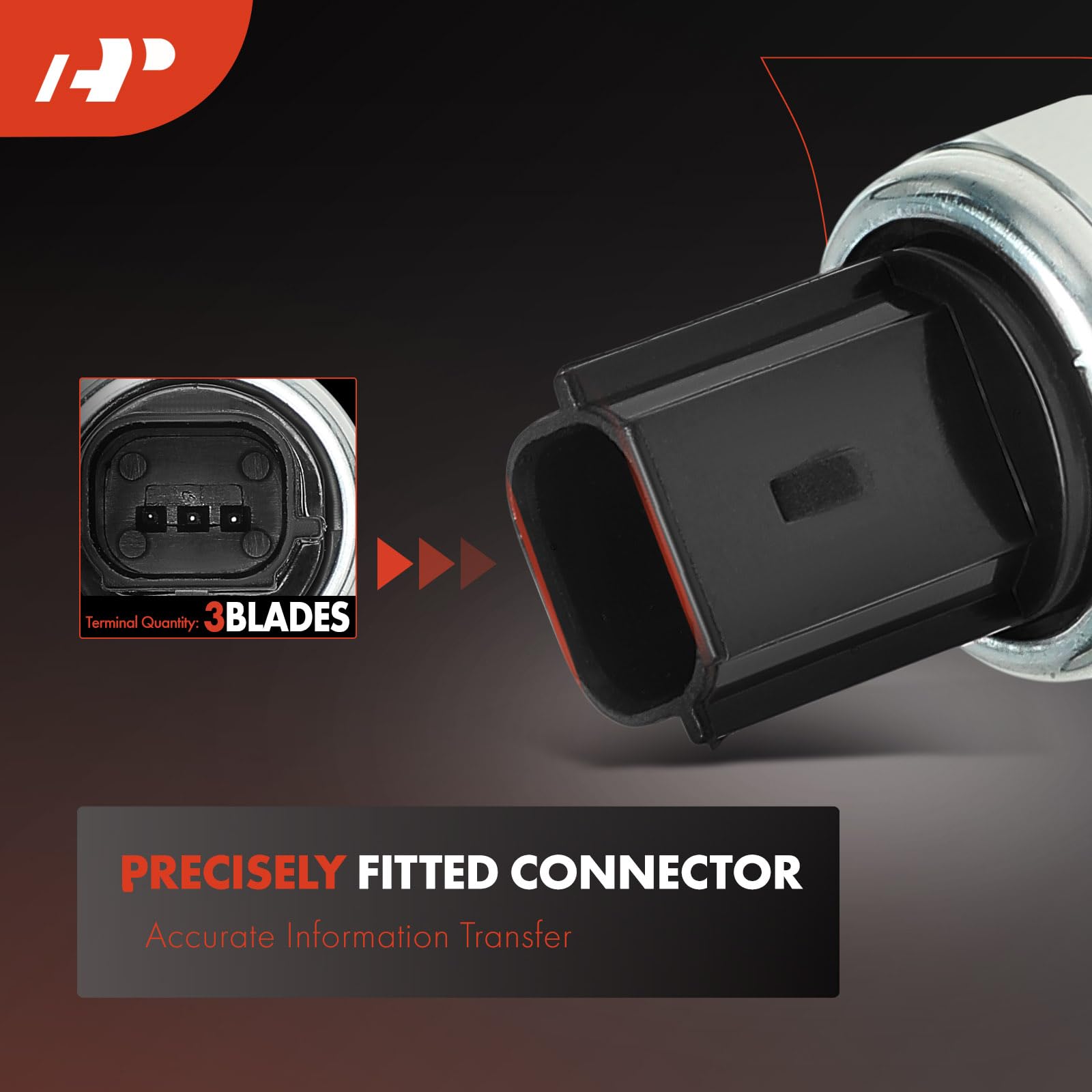 A-Premium 3-pin sensor switch packaging and included hardware