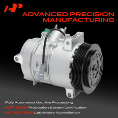 APremium pulley with six grooves ensuring stable belt engagement