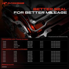 A-Premium ACM valve cover gaskets closeup, for premium seal quality and long-lasting performance.