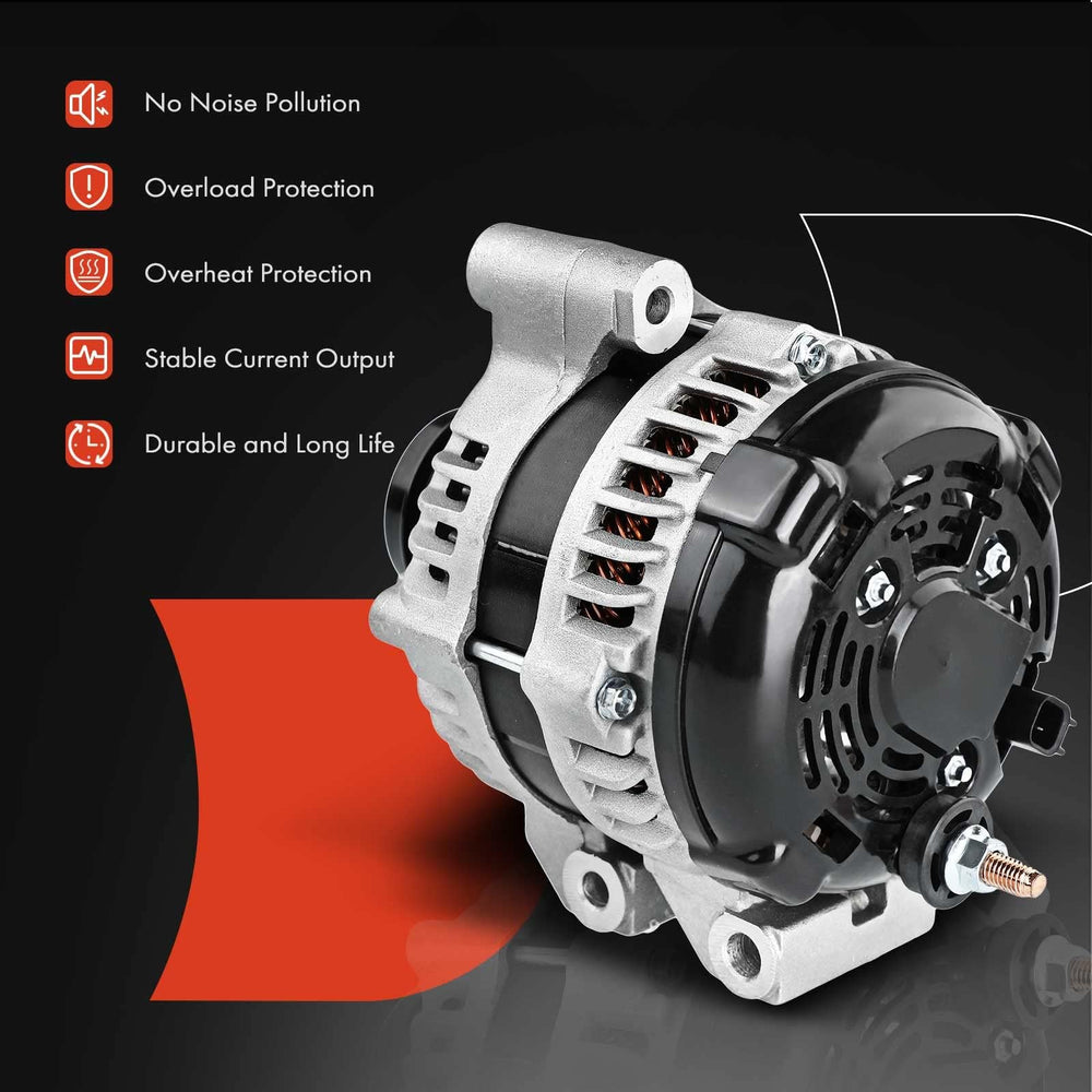 A-Premium Ram C/V driver-side view alternator for dependable power