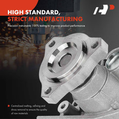 A-Premium aluminum housing design for lightweight durability and efficient cooling