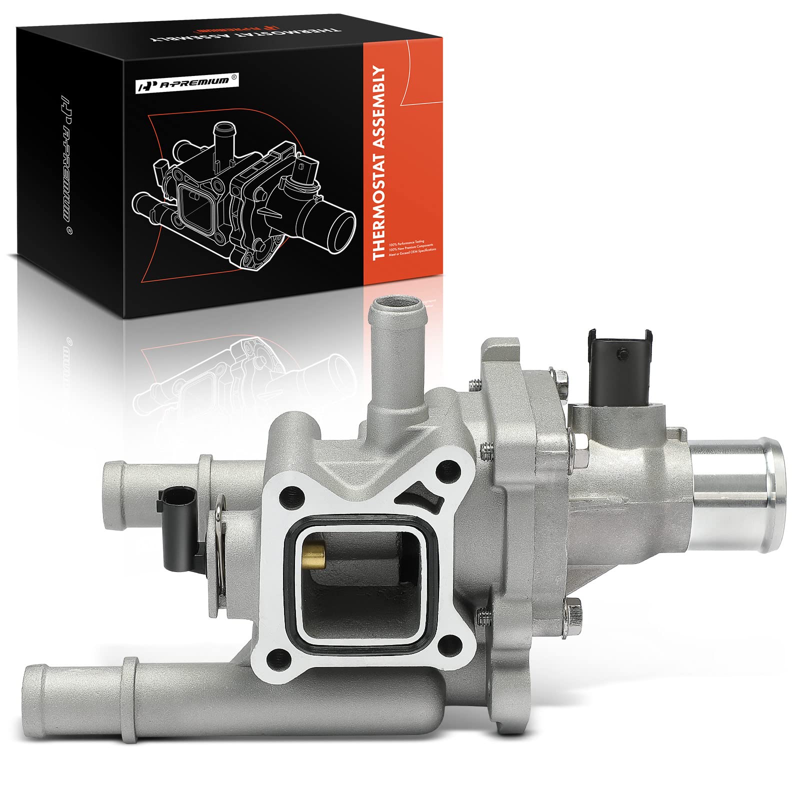 A-Premium aluminum thermostat housing for Chevy Cruze offers durable fitment and cooling reliability