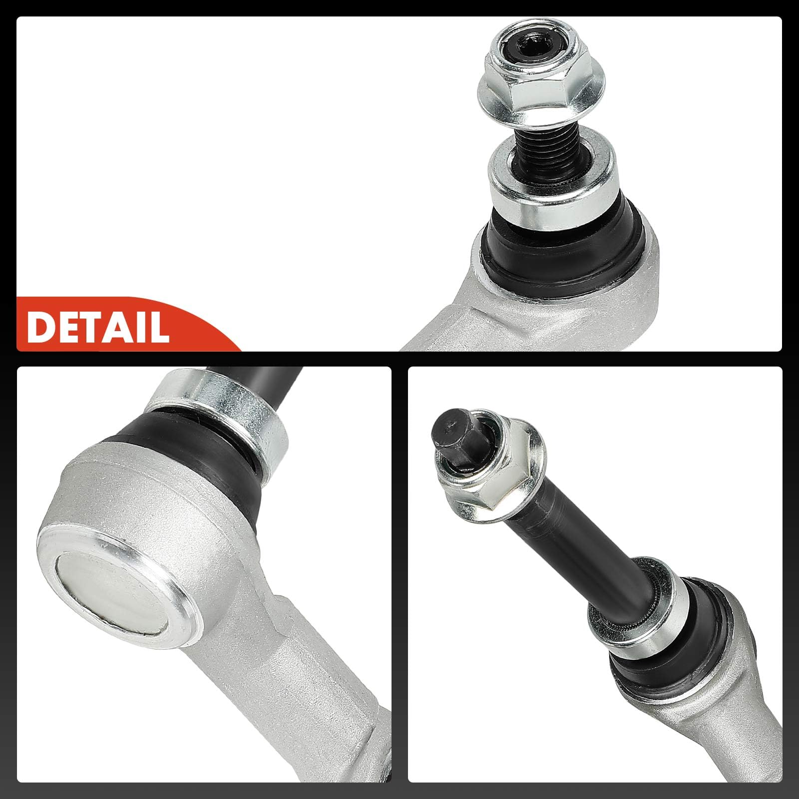 A-Premium anti-roll bar link design supports stable steering.