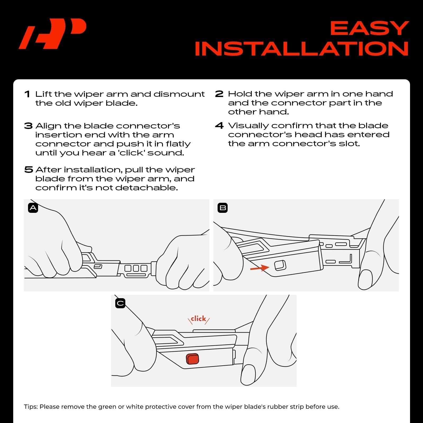 APWB134 easy installation with pre-installed adapter for quick setup