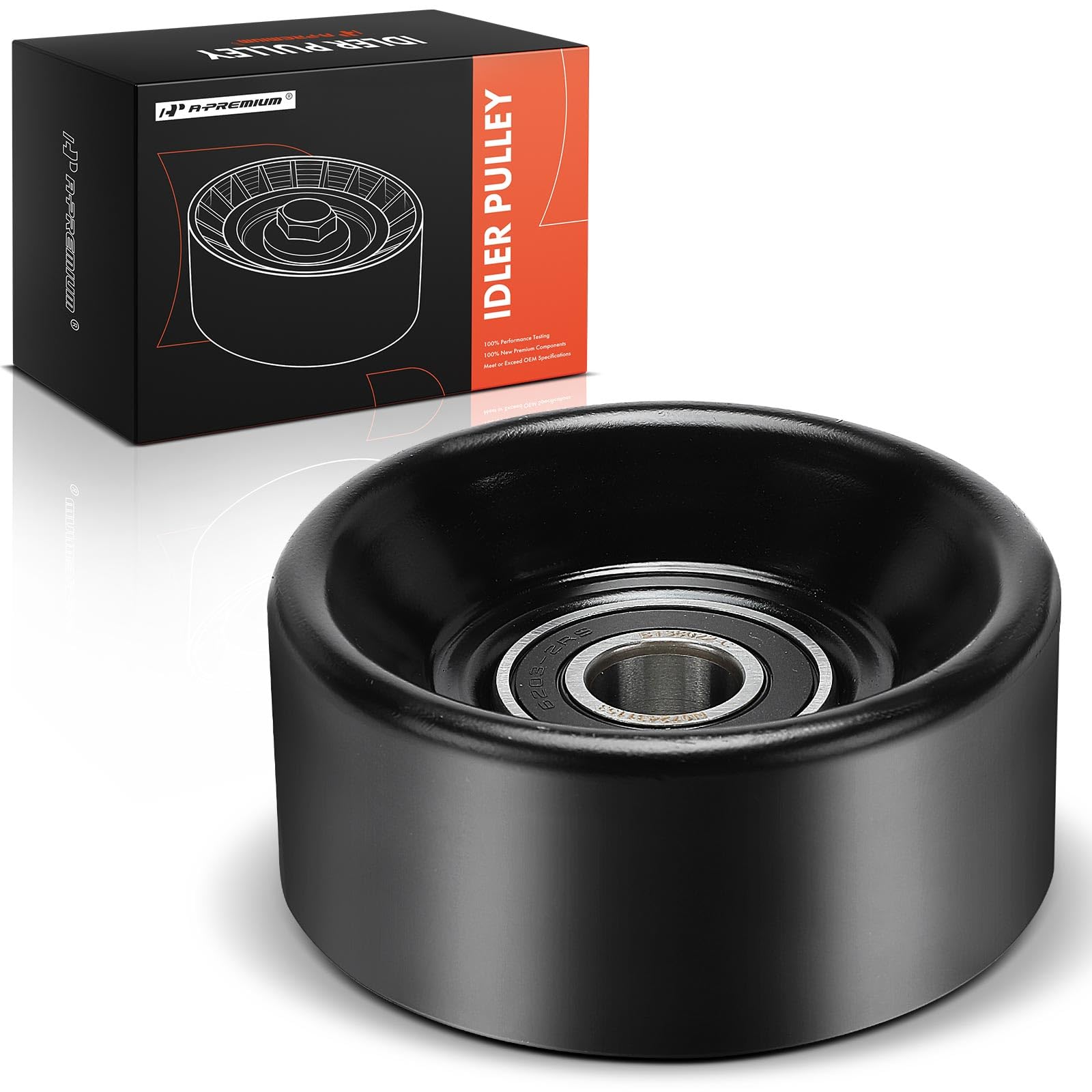A-Premium belt idler pulley for Ford F-150 1997-2003 ensures smooth belt routing