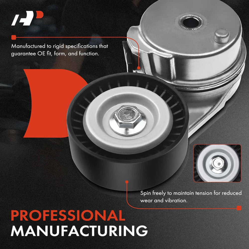A-Premium pulley close-up reveals durable bearing bore for reliable rotation.