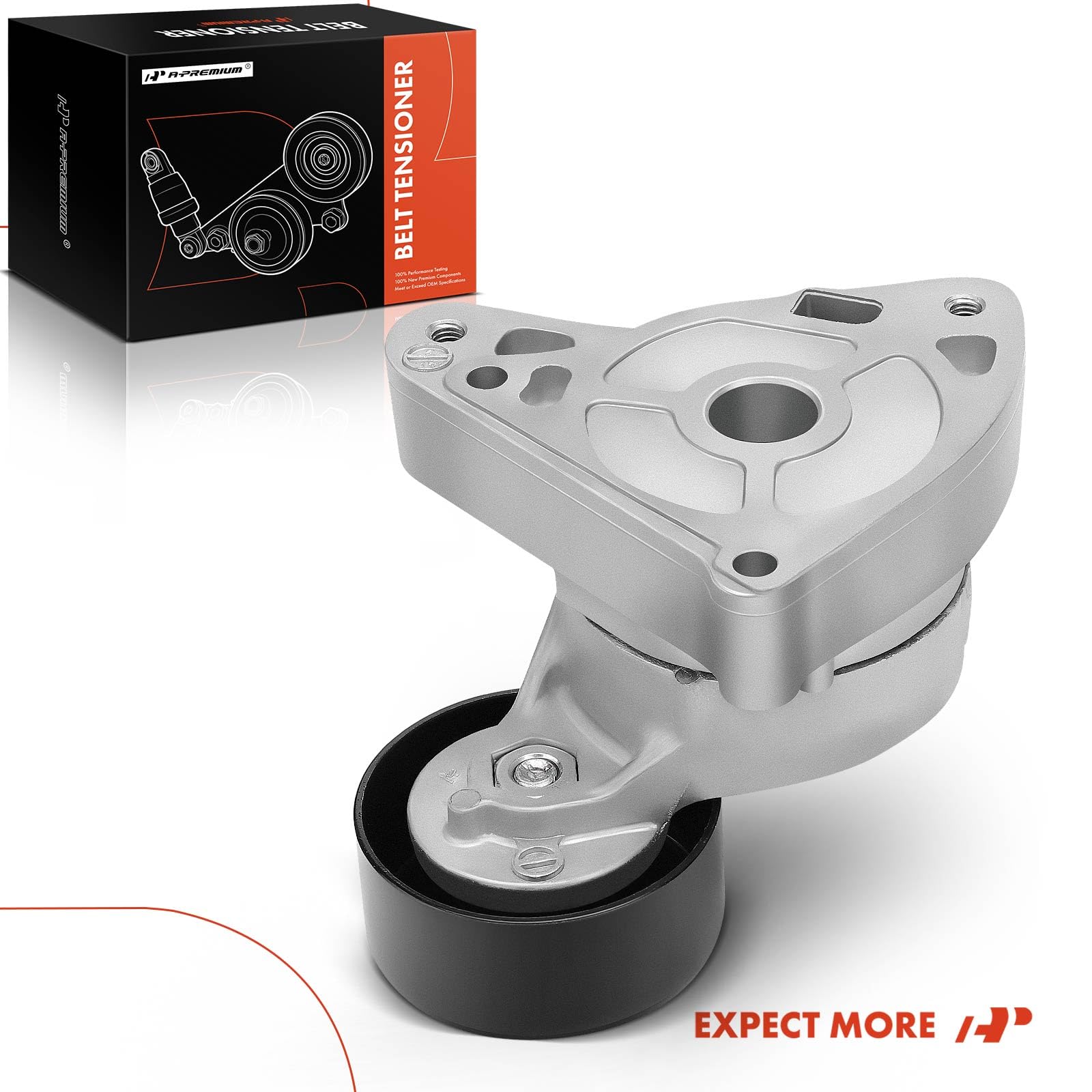 A-Premium belt tensioner assembly with pulley for Acura ILX preserves engine accessories