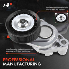 A-Premium belt tensioner pulley with 70 mm diameter for V8 engines