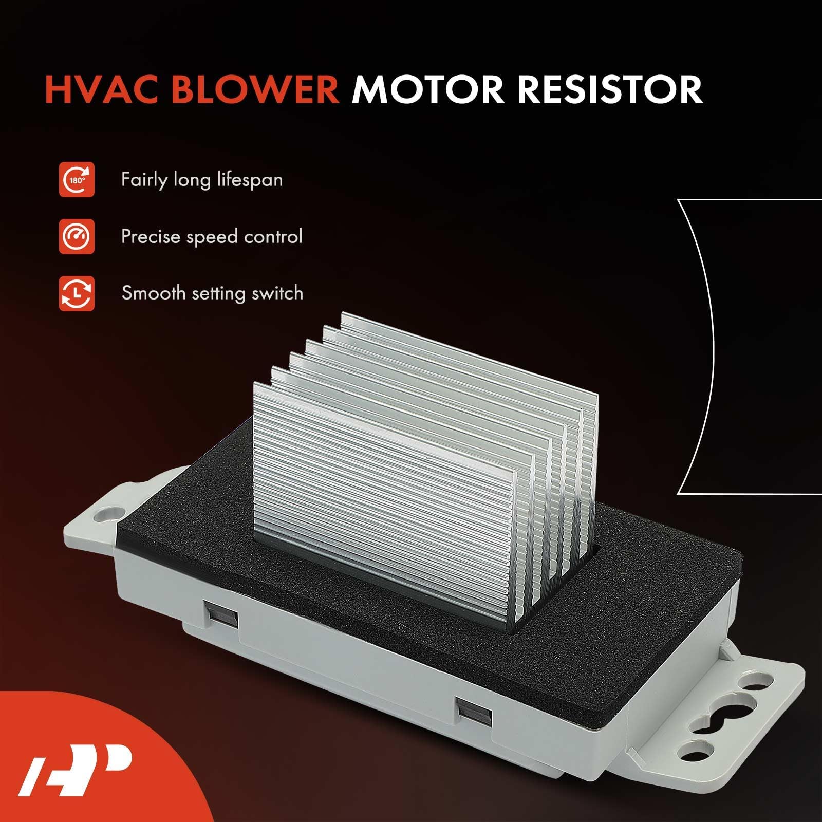Chevrolet Silverado 1500 front HVAC resistor installed in a vehicle demonstrates steady airflow.
