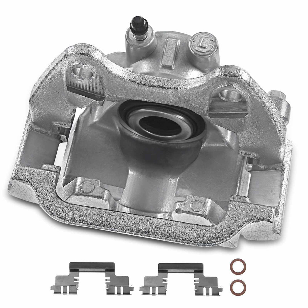 A-Premium anti-rust coated brake caliper ready for long life