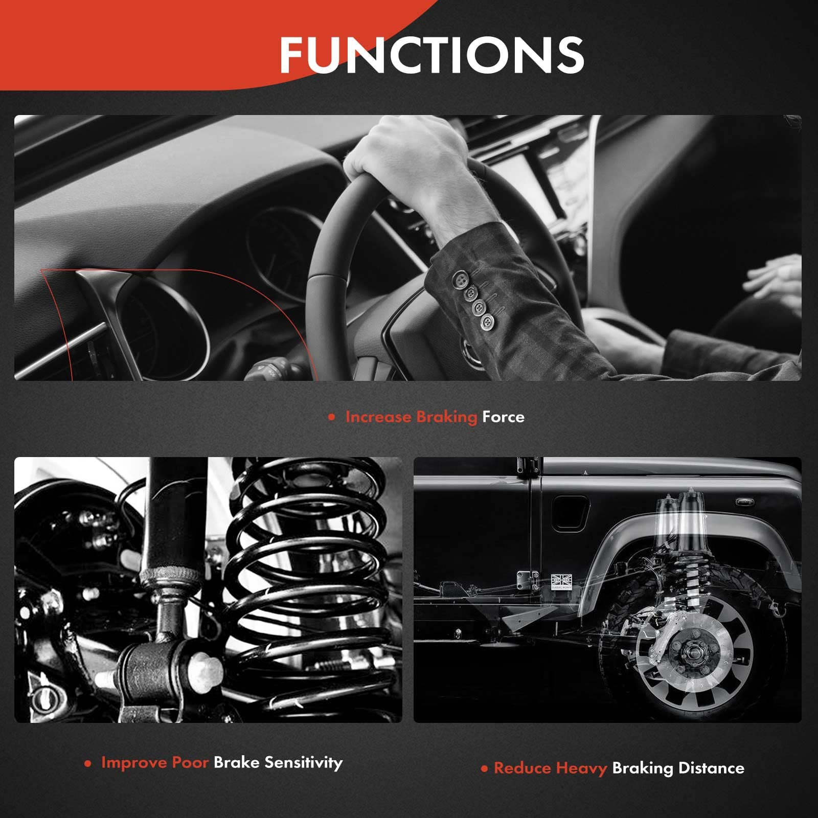 Image highlighting compatibility of A-Premium hose with target Ford/Mazda/Mercury models.