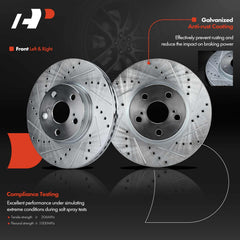 A-Premium brake kit components and hardware for easy installation