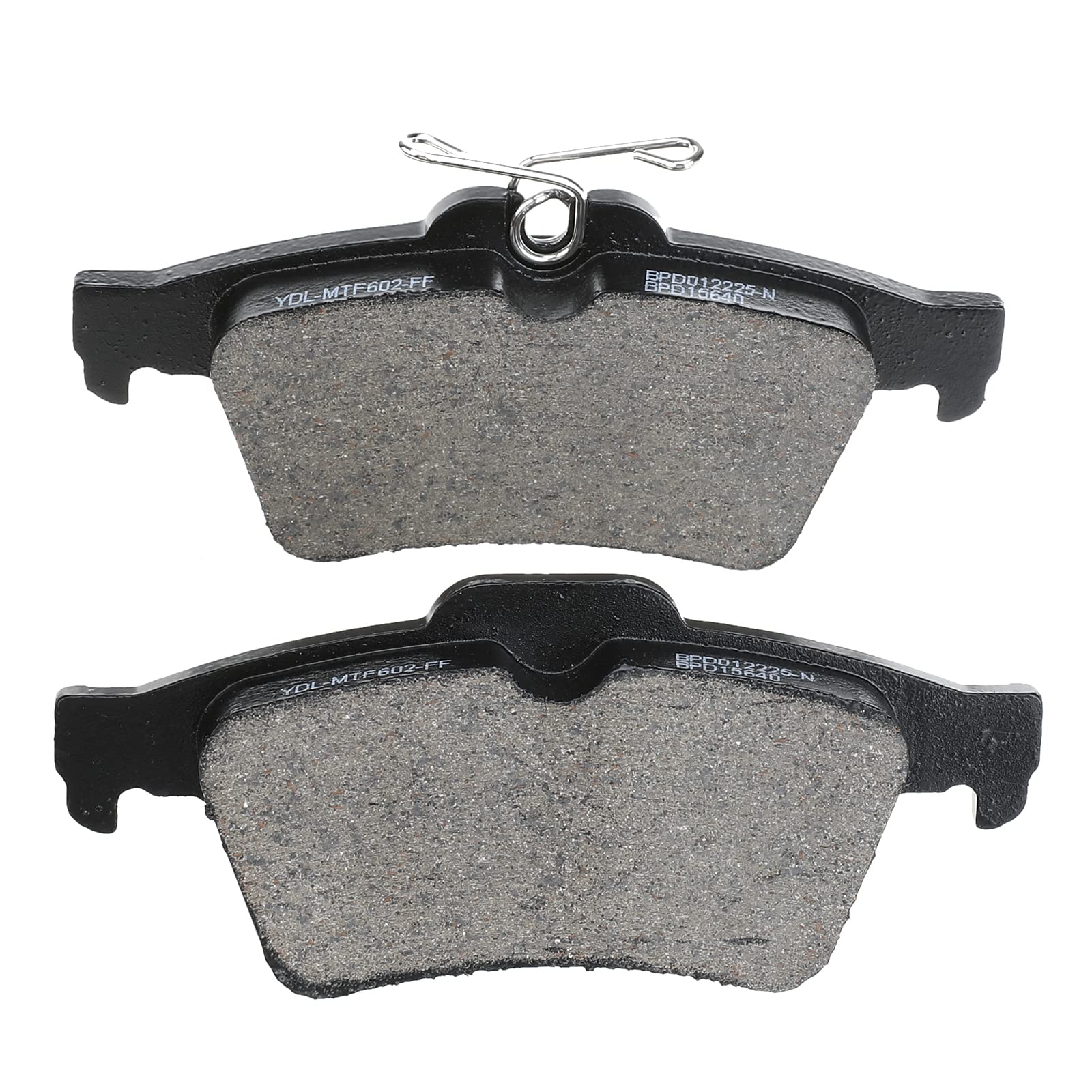 A-Premium brake kit hardware includes mounting bolts and high-temp grease