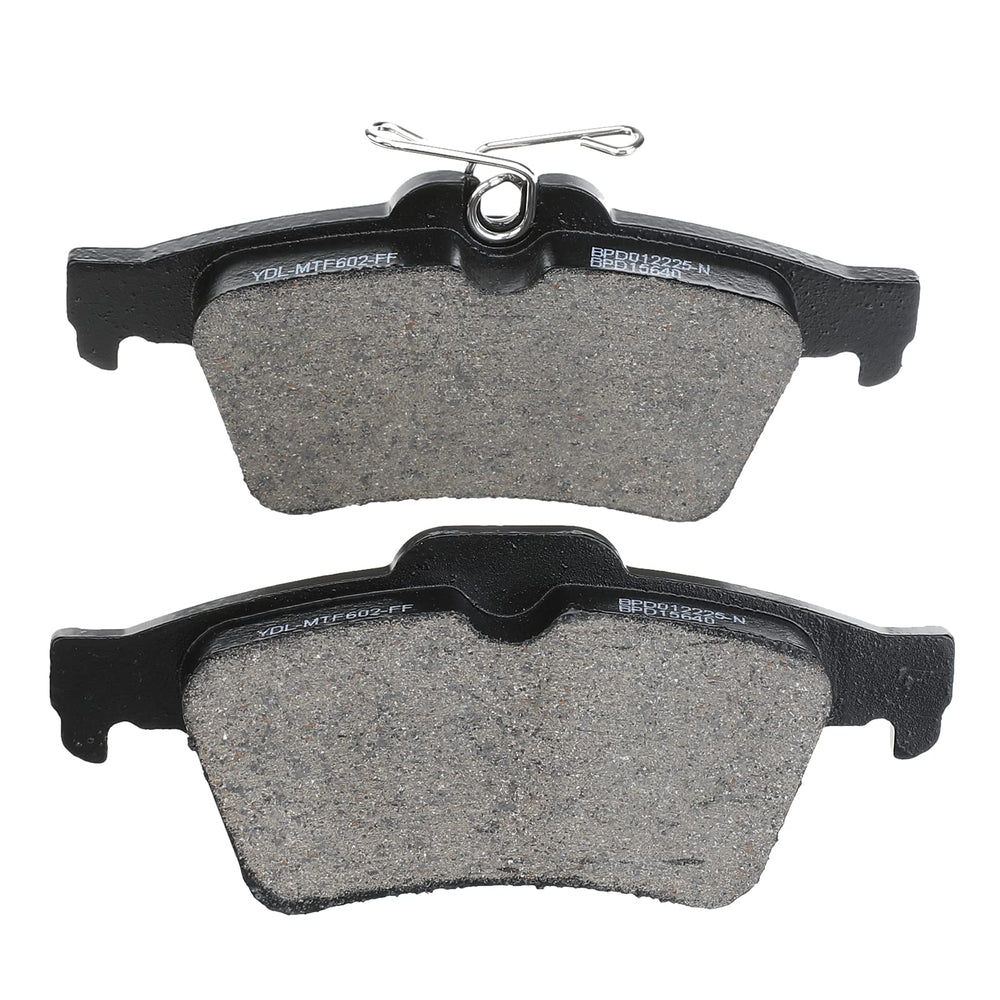 A-Premium brake kit hardware includes mounting bolts and high-temp grease