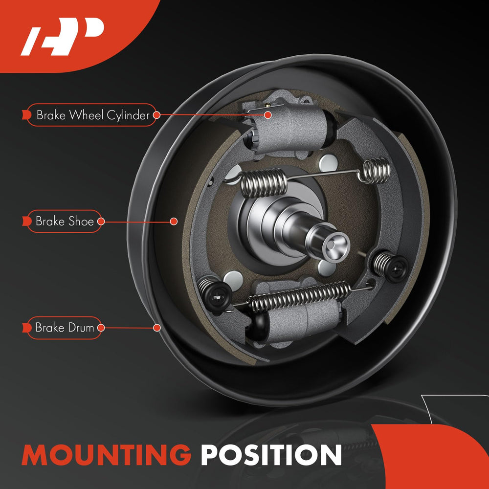A-Premium brake wheel cylinder in-test setup showing quality checks.