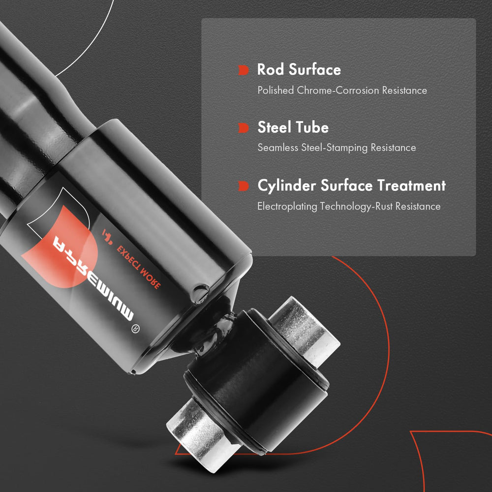 A-Premium cab shock absorber for Volvo VNL front view improves cab stability on long hauls.