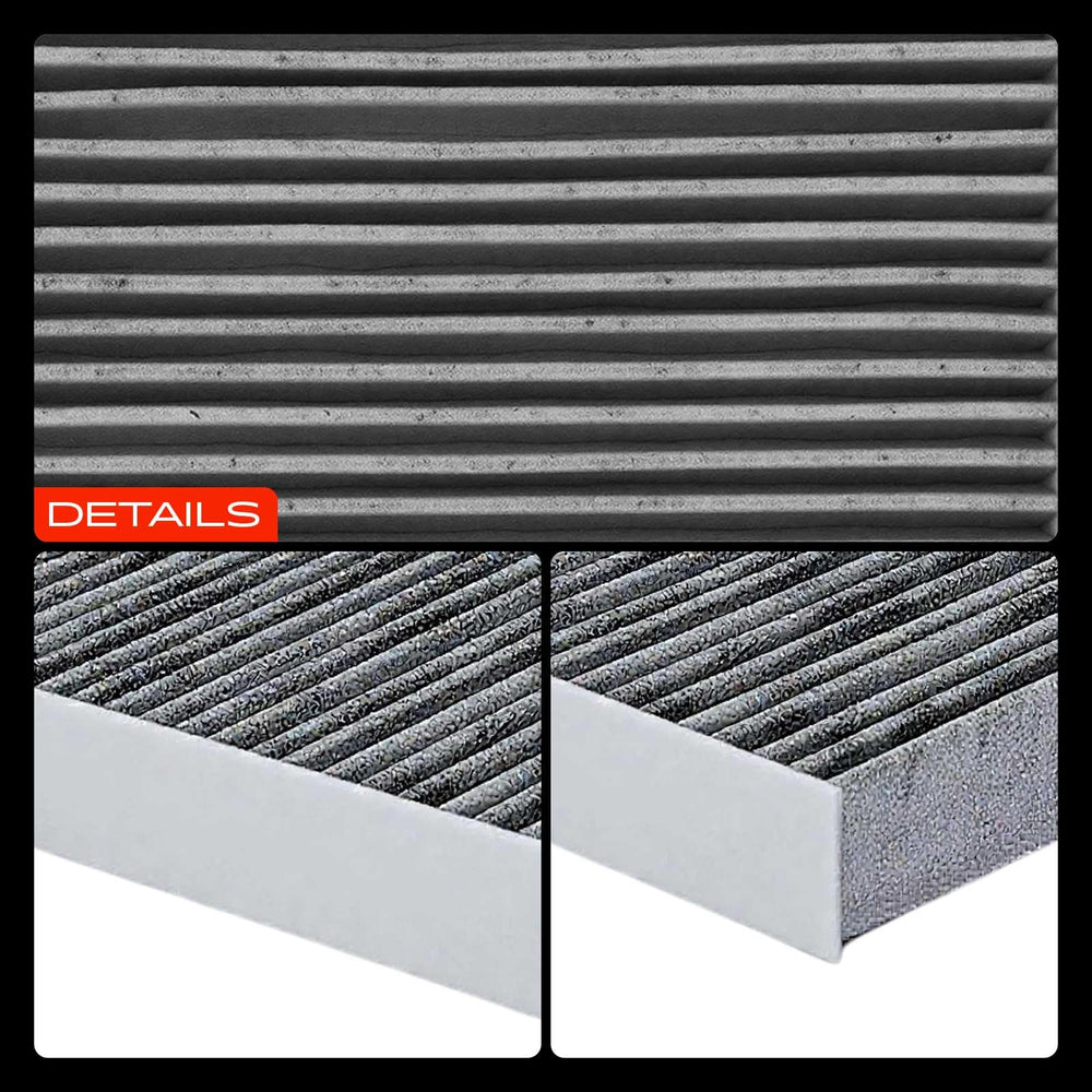 A-Premium cabin filter in airflow view suggests improved HVAC performance