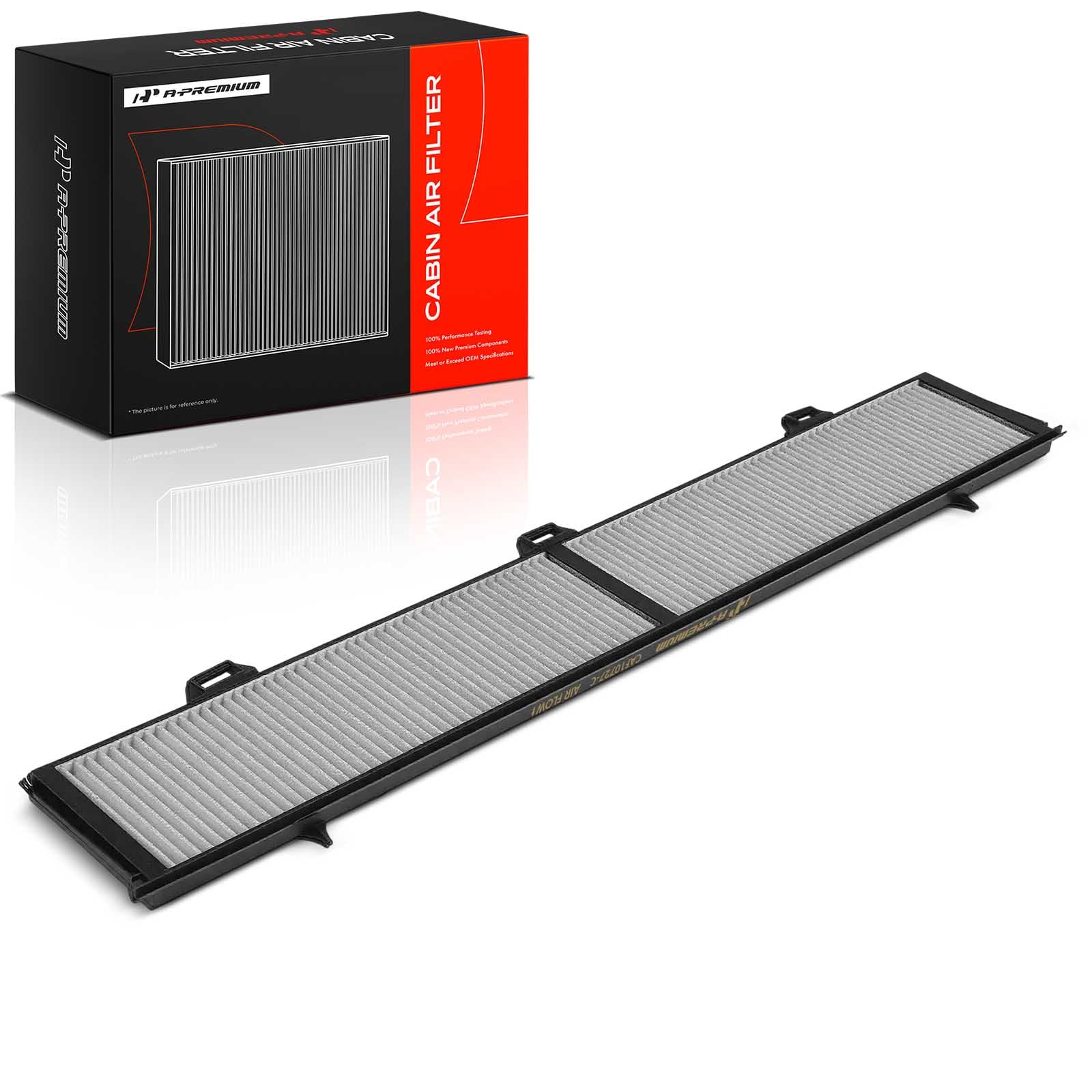 A-Premium brand logo confirms trusted cabin air filter quality.