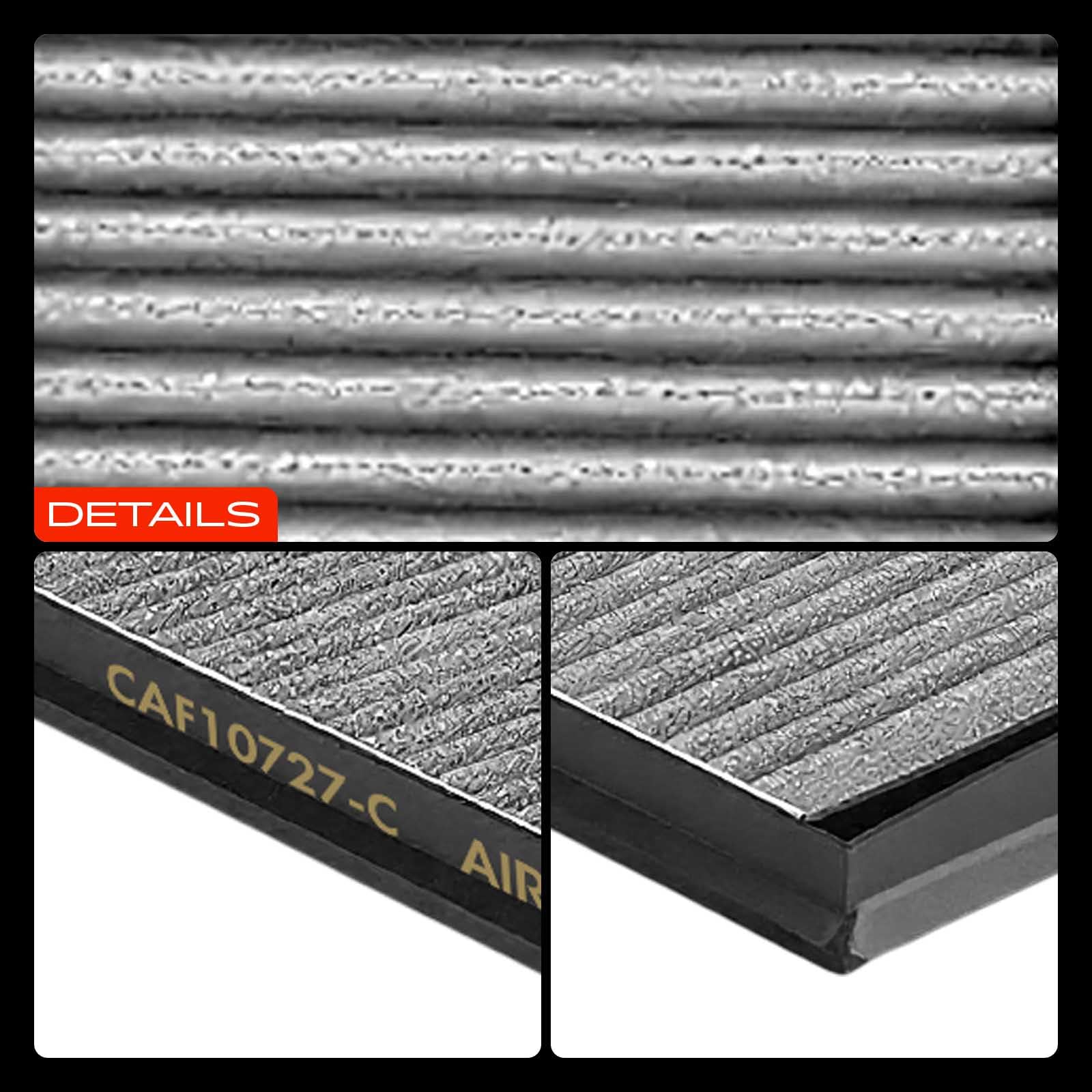 Filtration efficiency icon indicates strong particulate filtration by A-Premium.
