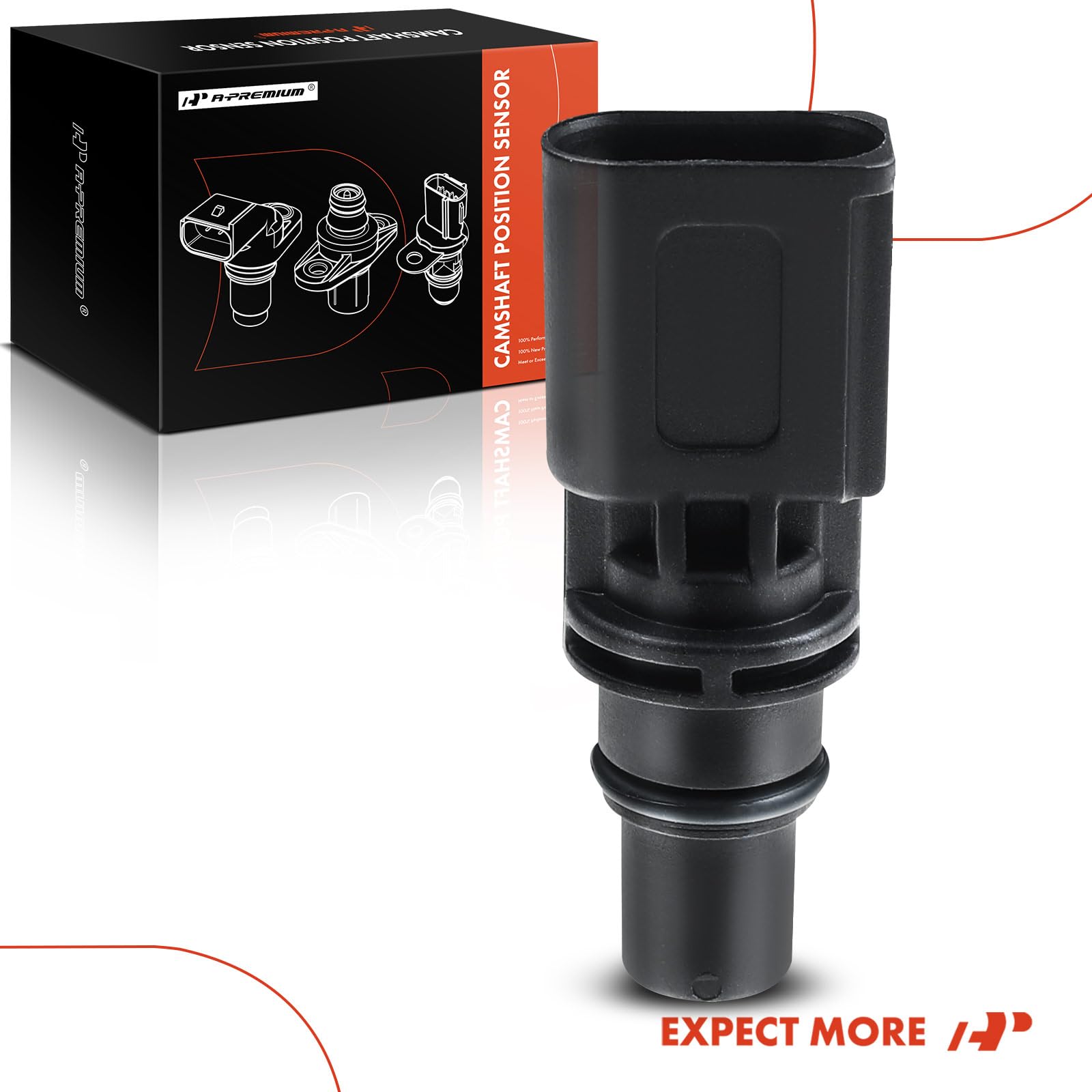A-Premium camshaft position sensor for VW Passat 2008-2014, OE-grade timing compatibility.