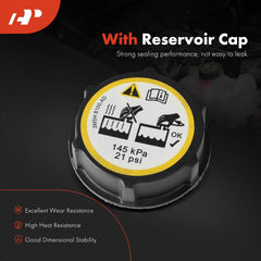 A-Premium cap-inclusive reservoir detail closeup—secure seal with spring-loaded twist cap.