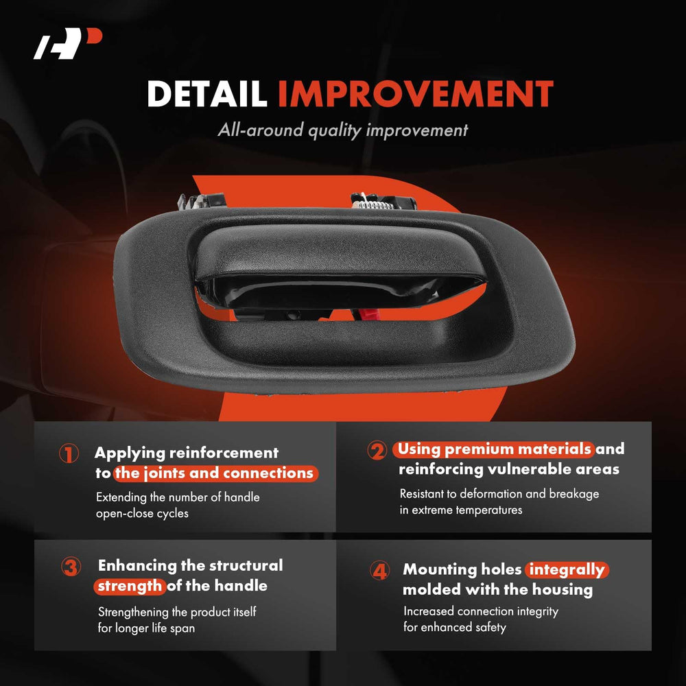 A-Premium Chevy Silverado/GMC Sierra fitment ensures precise OEM-like compatibility.