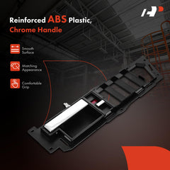 A-Premium chrome housing close-up; durable finish for Chevy/GMC.