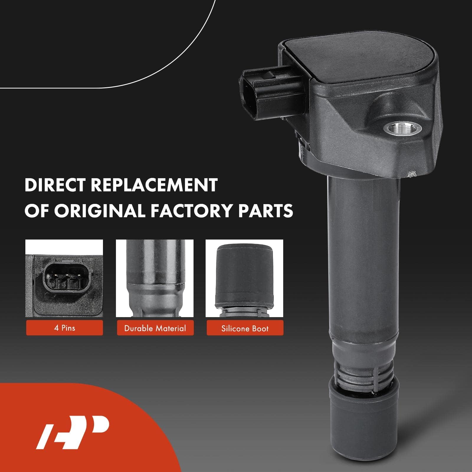A-Premium coil terminal blade design ensures stable electrical connection