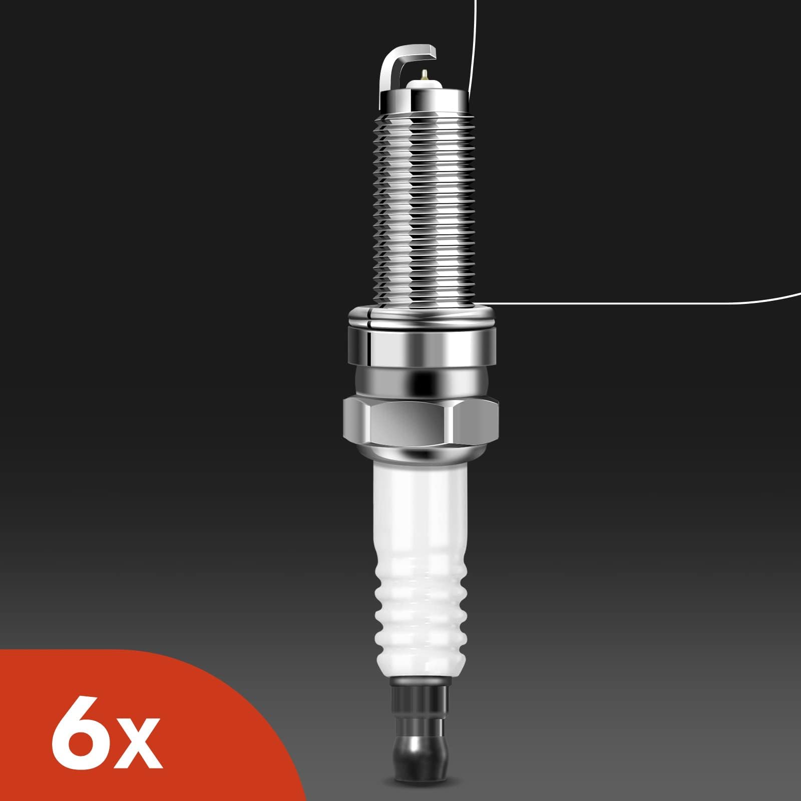 Six-coil and plug kit designed for Jeep and Dodge 3.6L V6 models