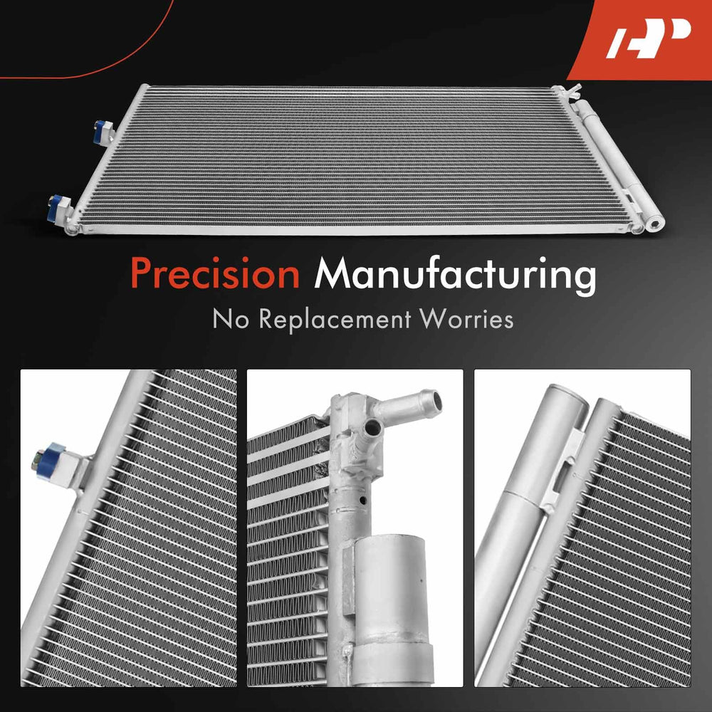 A-Premium condenser packaged box signaling ready-to-install replacement kit.