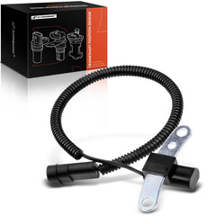 A-Premium crankshaft sensor front view with 3-pin blade connector for reliable timing