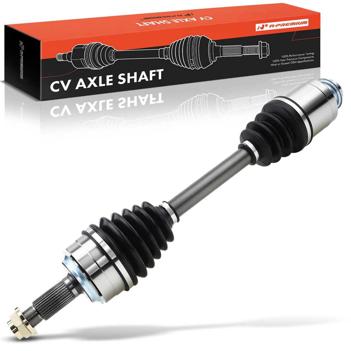 A-Premium CV axle front-right passenger-side assembly for compatible Honda and Acura models.