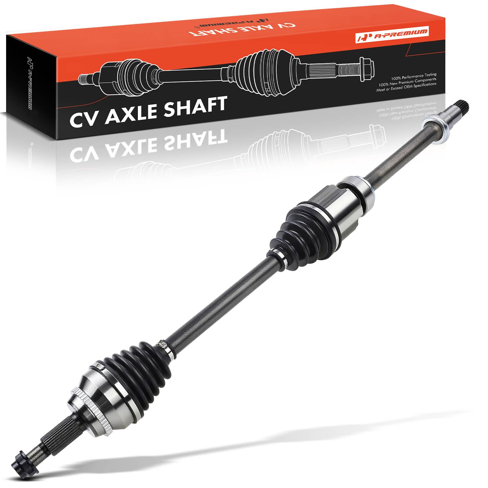 A-Premium CV axle assembly for Toyota Sienna front-right, direct-fit replacement