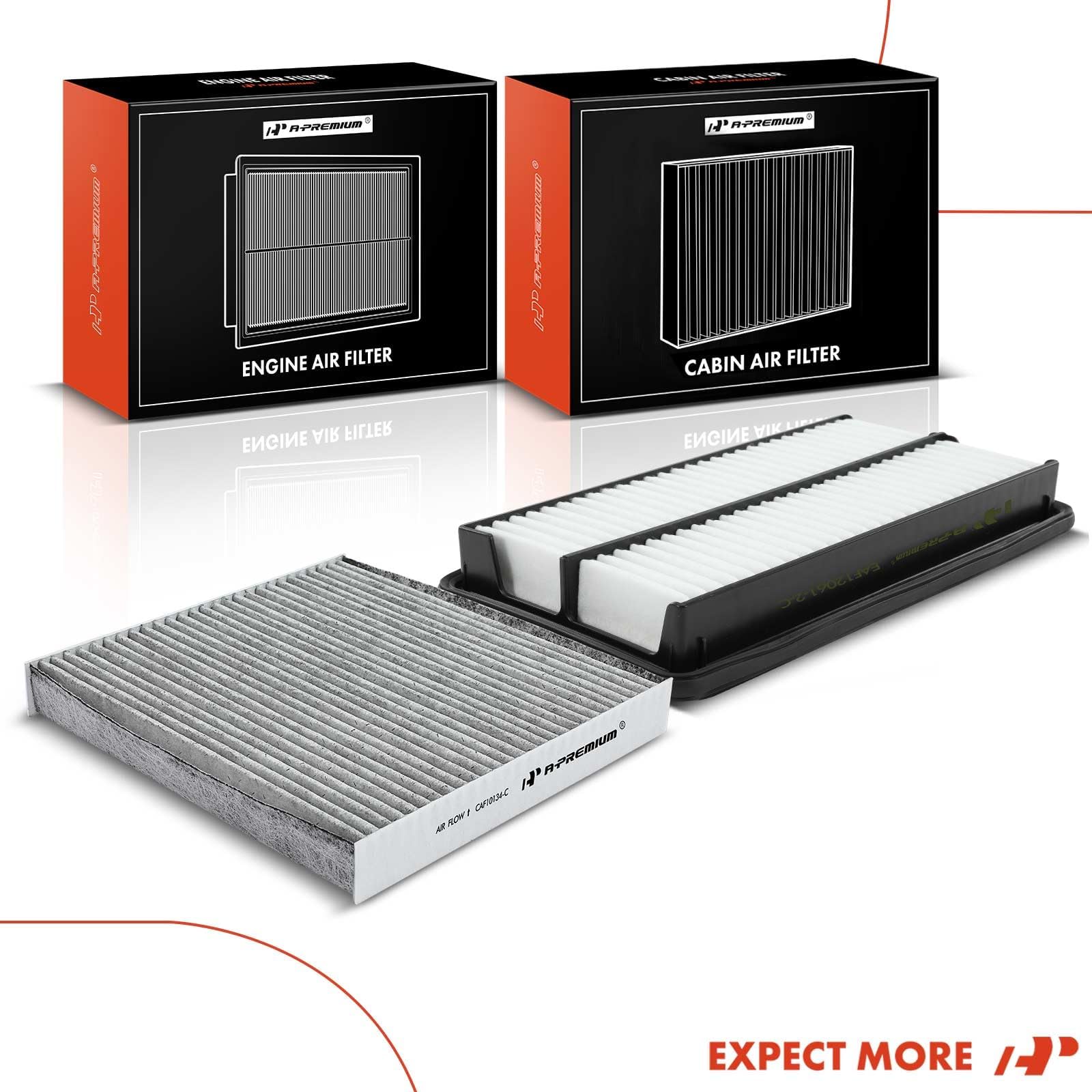 A-Premium front-engine filter dimensions help ensure proper fit.