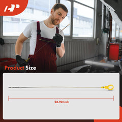 A-Premium dipstick with reference numbers for easy part lookup.