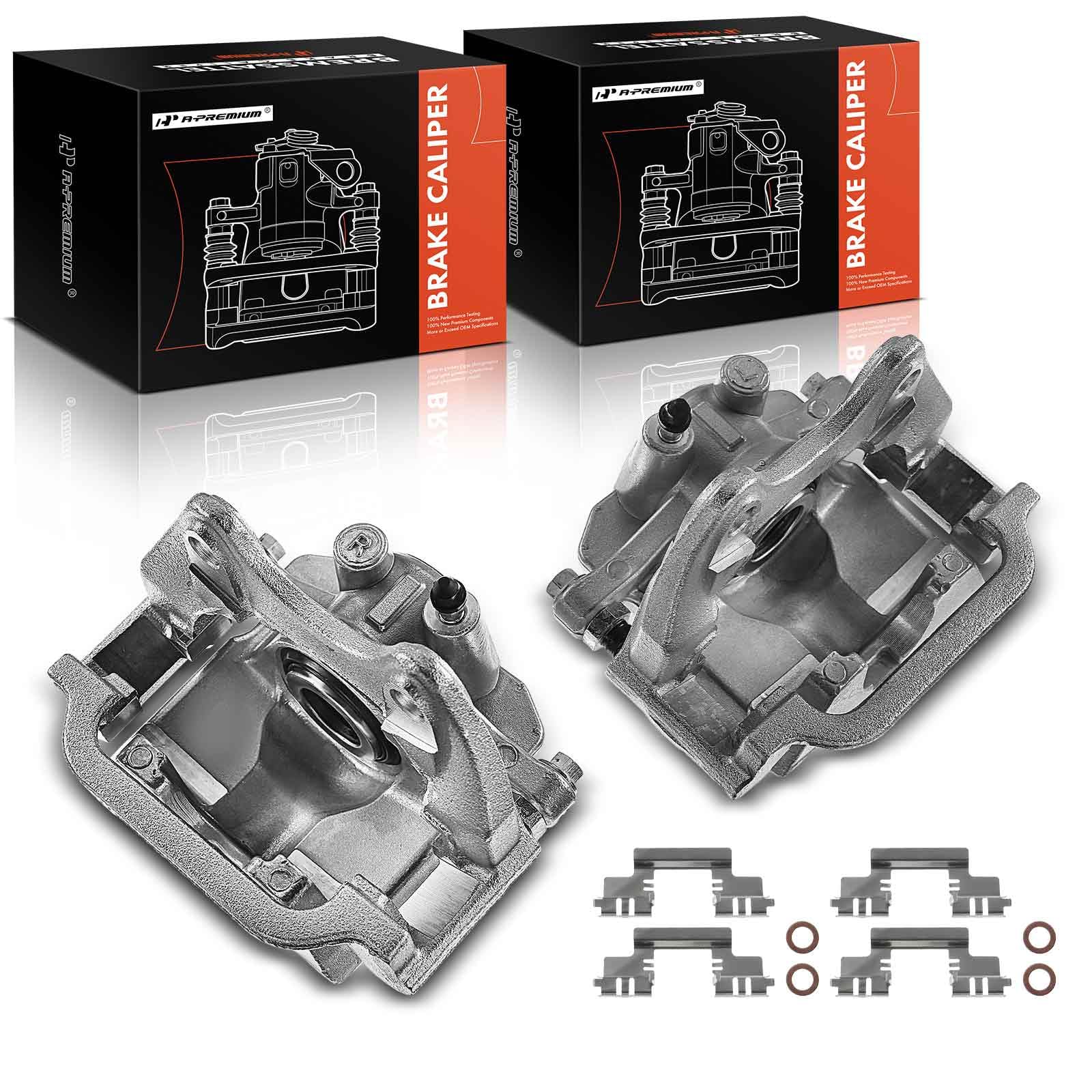 A-Premium disc brake caliper assembly with bracket rear side for reliable stopping power