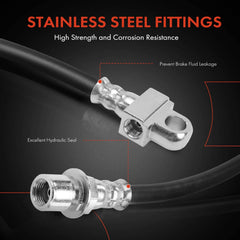 A-Premium DOT FMVSS J1401 certified hose supports safe braking performance.
