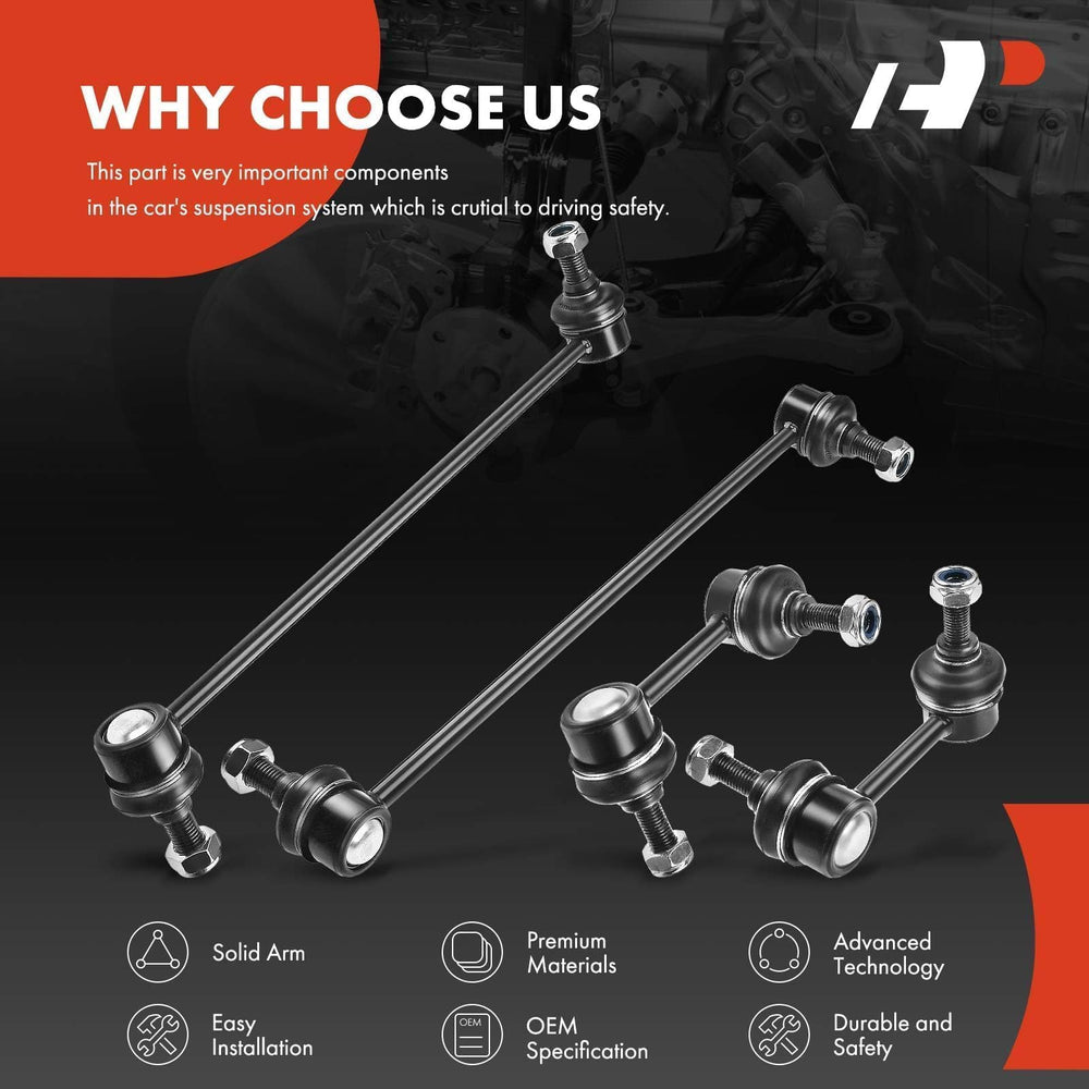 APremium durable steel rods deliver long-lasting suspension performance.