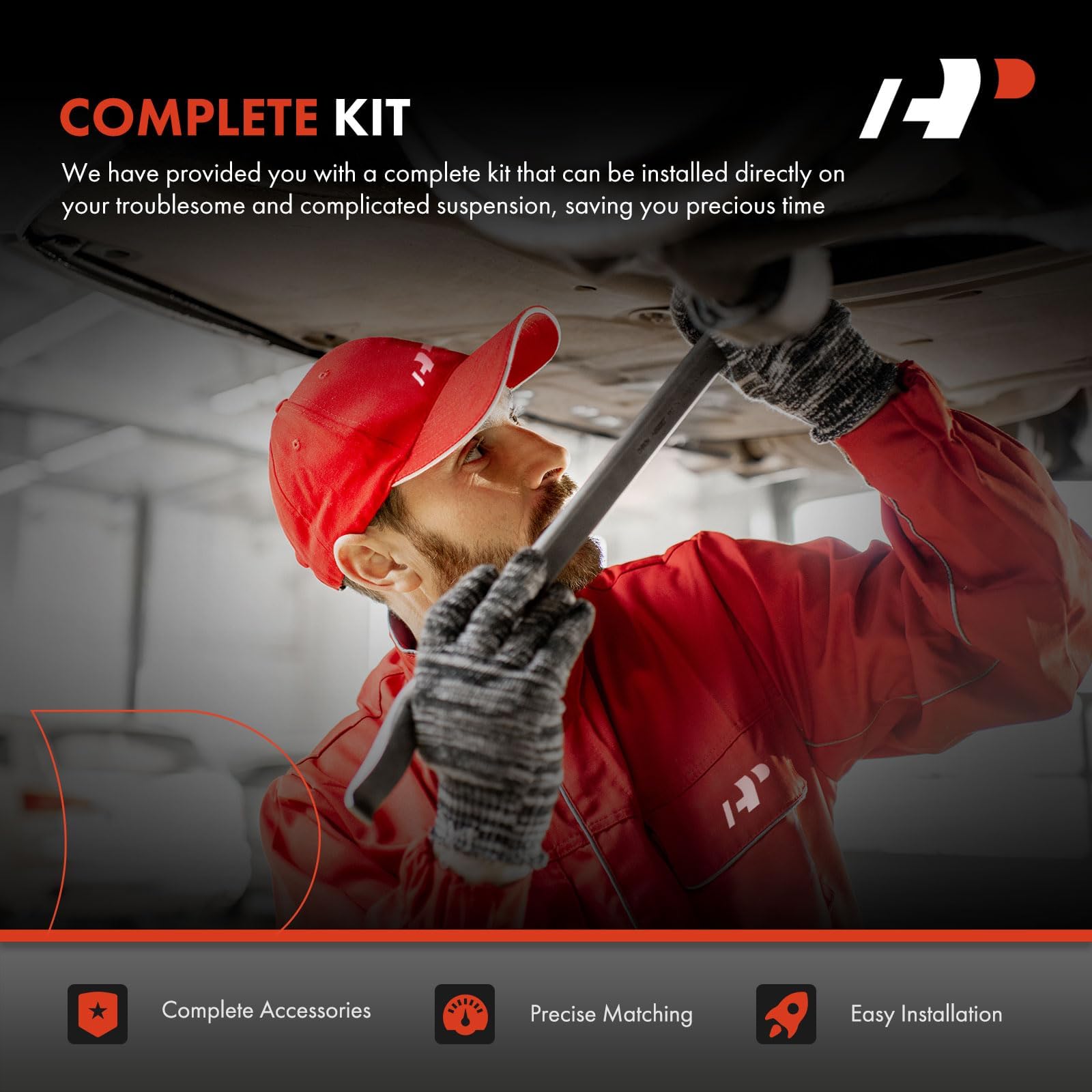 A-Premium durable steering components resist dust and wear