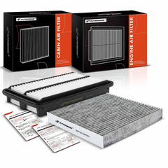 A-Premium engine air filter front view enhances engine airflow for Honda Pilot.