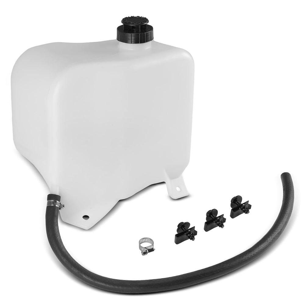 A-Premium engine coolant overflow tank with cap ensures a secure, spill-free fill.