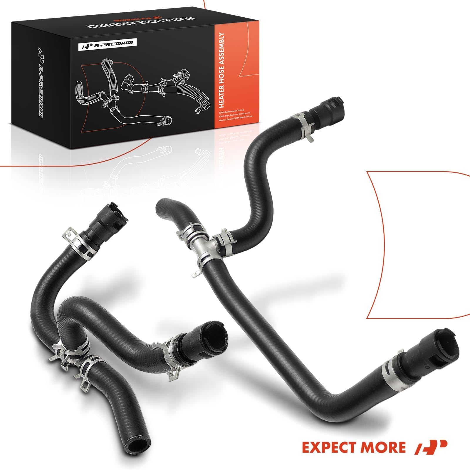 A-Premium fitment for GMC Acadia 2007-2017 shown in engine bay