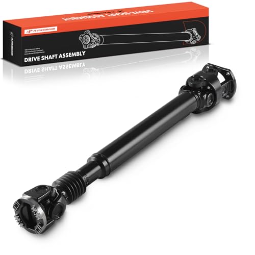 Close-up of the flange connection on the drive shaft for secure fitment.