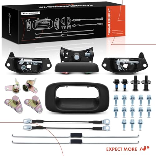 A-Premium fleetside tailgate latch components included