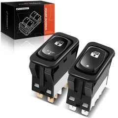 A-Premium Freightliner Columbia left power window switch, precise driver-side control.