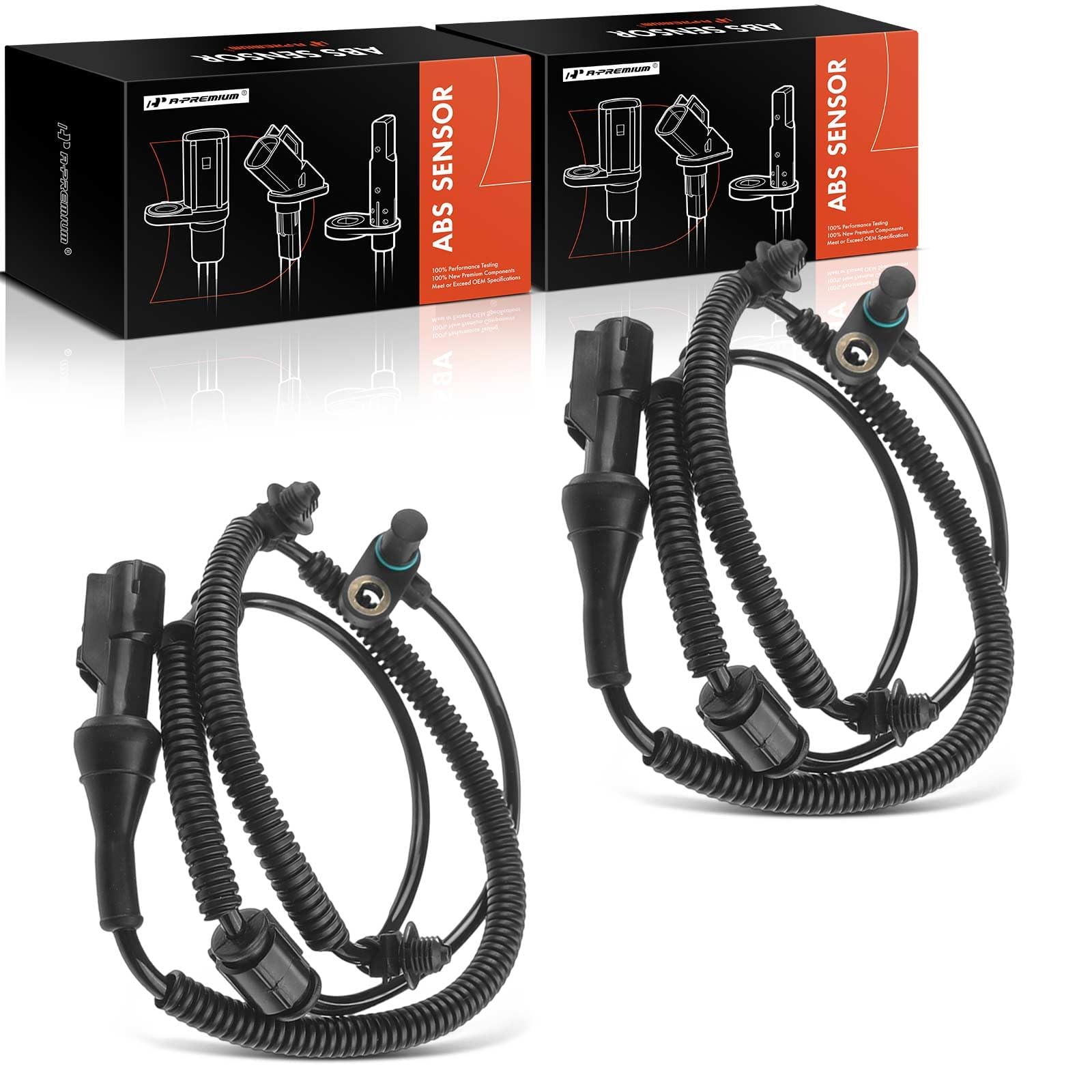 A-Premium front ABS wheel speed sensor for Ford F-150 left side offering precise readings.
