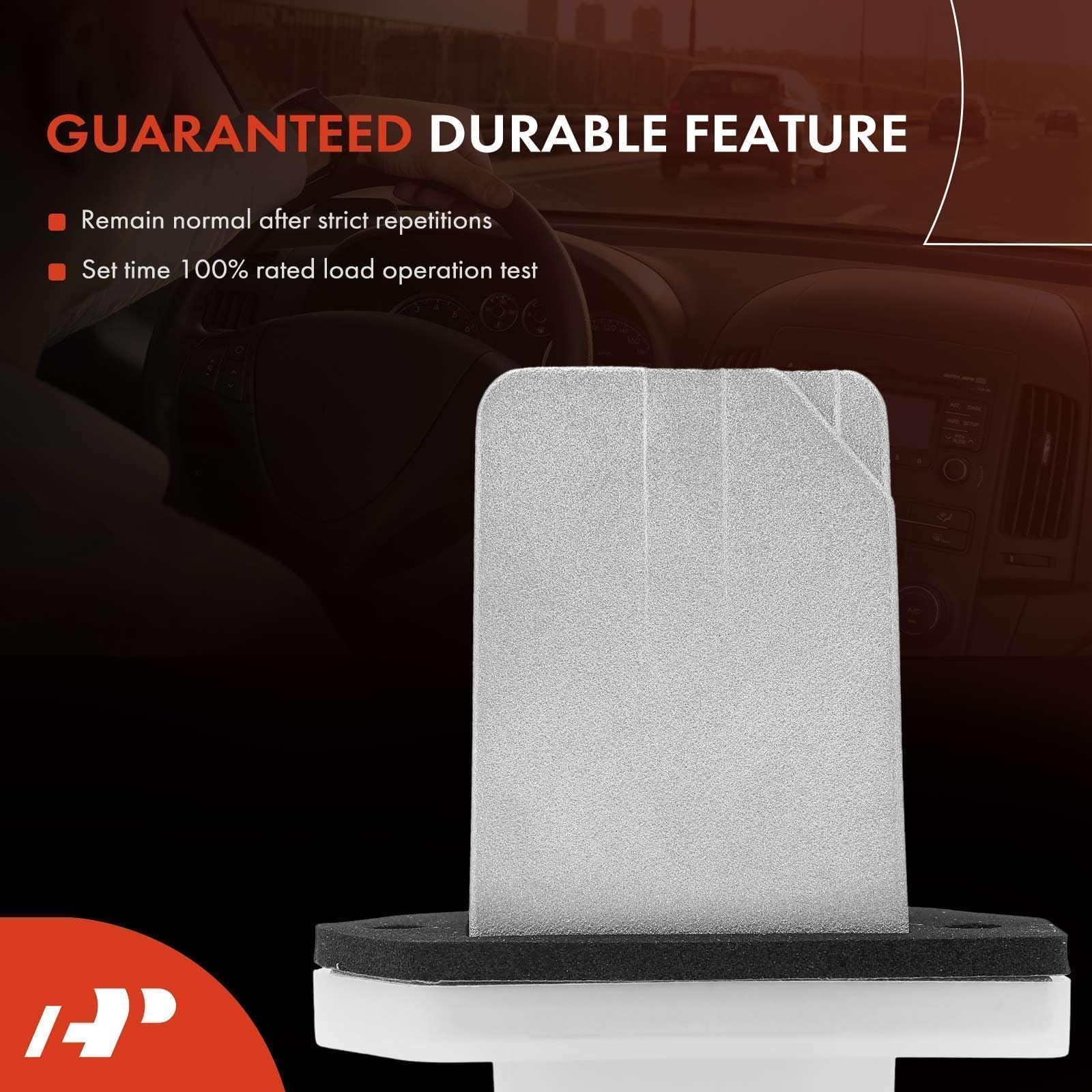 Nissan Titan blower resistor front view helps climate system respond quickly.