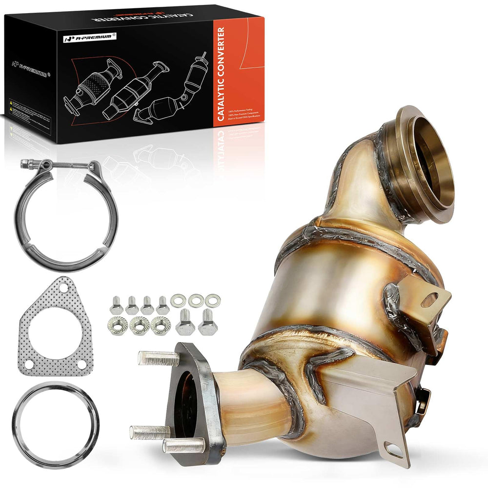 A-Premium front catalytic converter for Chevy Cruze 2011-2016 supports federal emissions compliance.
