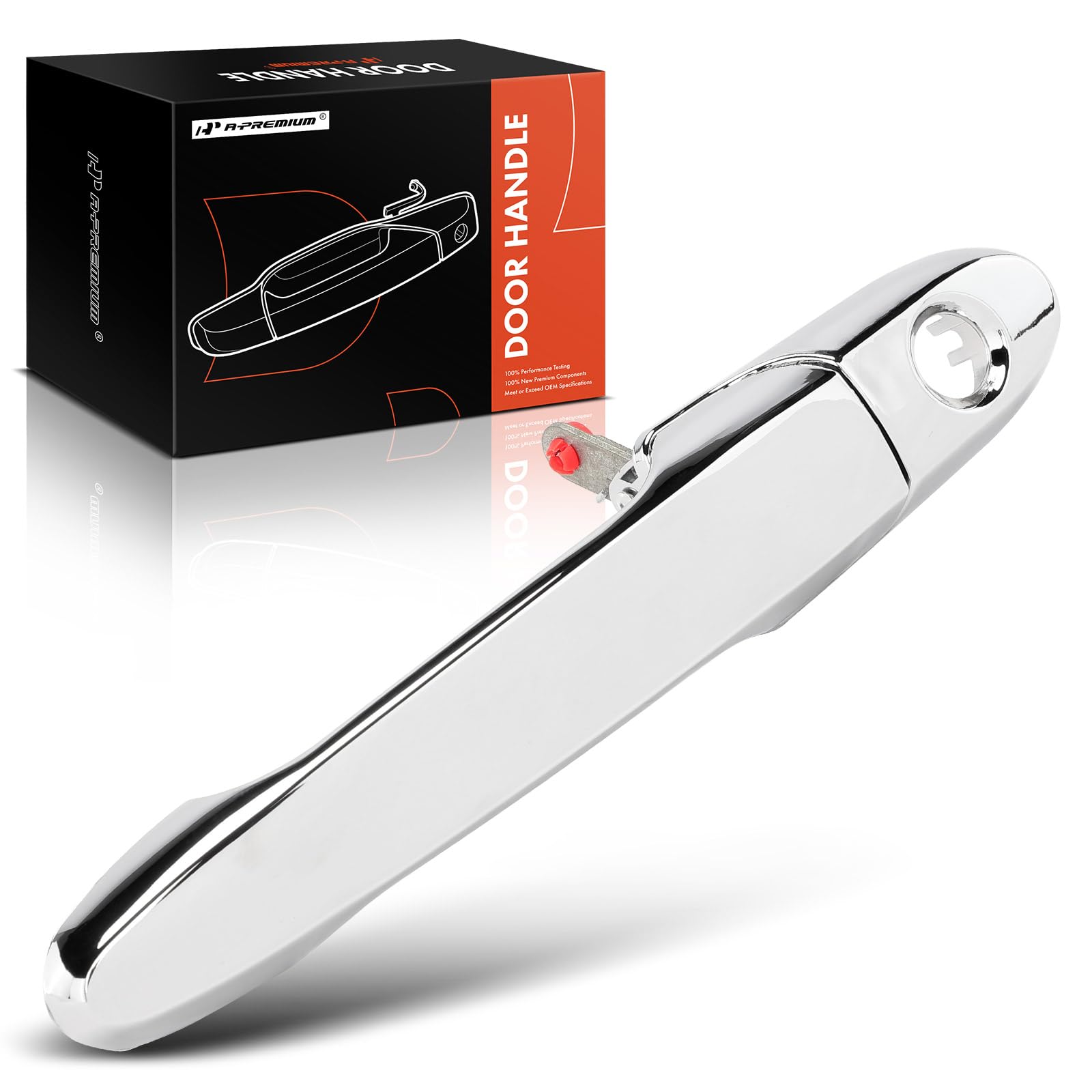 A-Premium chrome front driver side door handle for Chevrolet Impala, durable finish