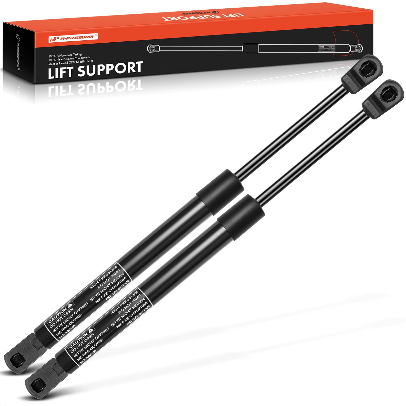APremium front hood lift support left for Ford F-150, smooth operation